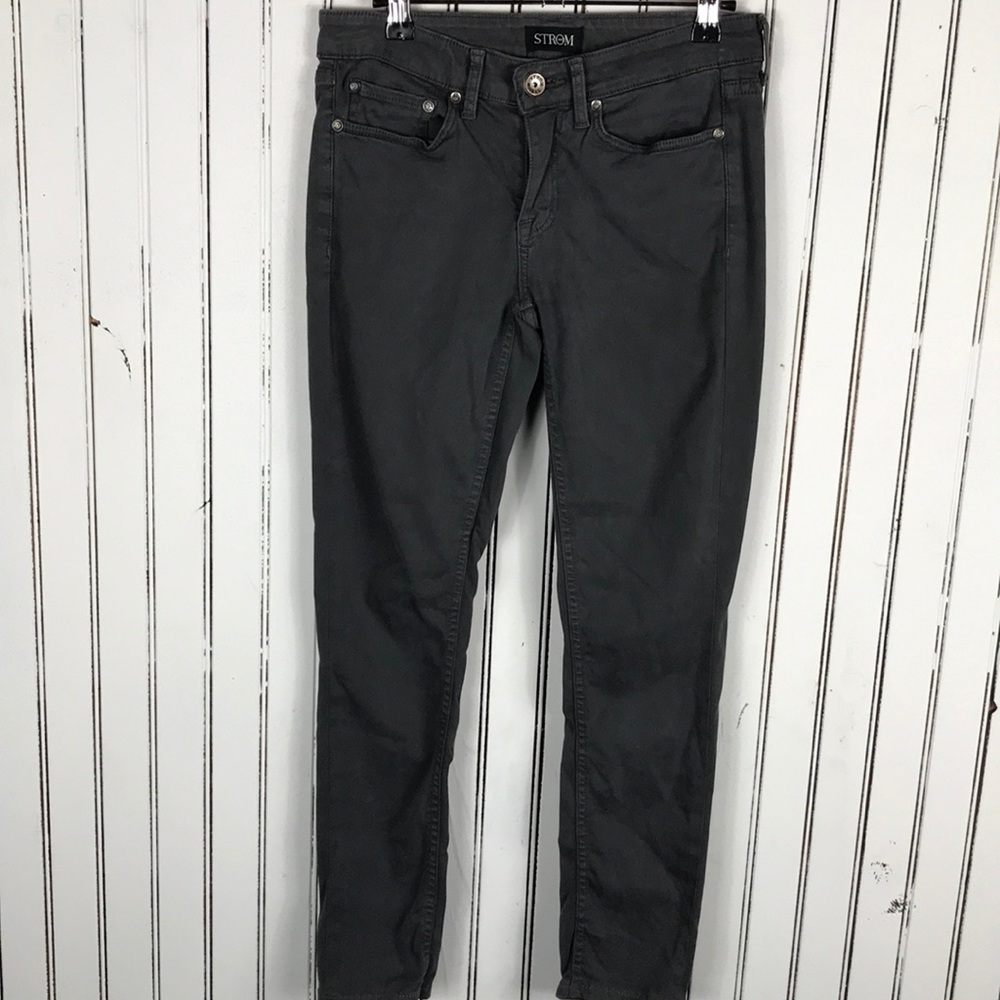 Strom Grey Skinny Pants size 26